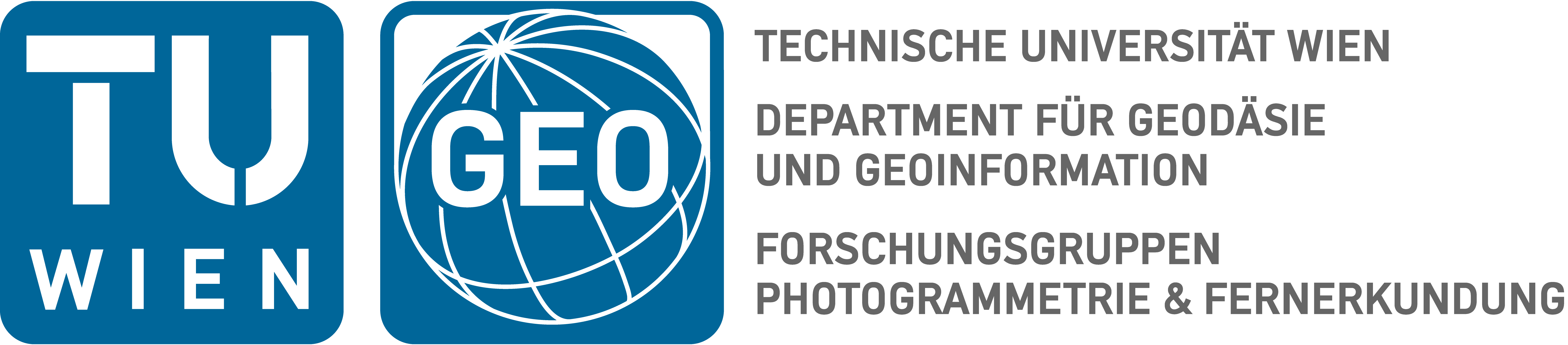 GEO Logo Blau Transparent DEU Photogrammetrie&Fernerkundung